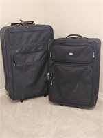 (2) Rolling Suitcases: Pierre Cardin, Skyway &