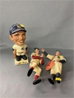 Vintage Roger Maris Bobblehead with Figurines