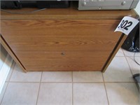 3'x22"x29" Two Drawer Filing Cabinet