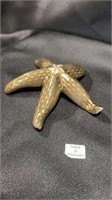 Herend, Starfish, Chocolate gold, 4 ½" D x 1" H,