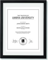 Umbra Frame  Black  8.5x10.5 Inch