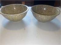2 Texas ware bowls