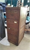 Antique Amberg File Cabinet