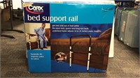 Bed support rail