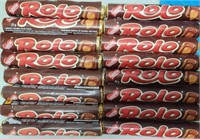 16/LOT ROLE CARAMEL FILLED CHOCOLATE