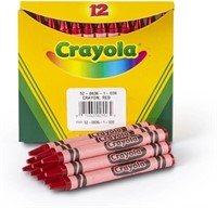 CRAYOLA 12CT "RED" Crayons