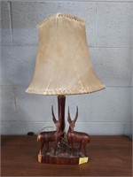 VINTAGE WOODEN LAMP