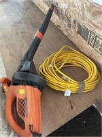 Tools/Handheld-110' extension cord/leaf blower