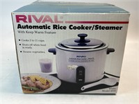 Rival automatic rice cooker/steamer new inbox