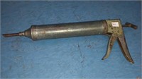 Vintage metal caulking gun 17 inches long