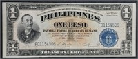 WWII  Victory Philippines  1 Peso  Short Snorter