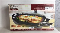 Elite Gourmet 15" Extra Large Electric Skillet