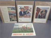 1950s American Airlines Ads