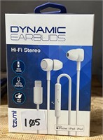 Dynamic Earbuds, Hi Fi Stero For Apple Products