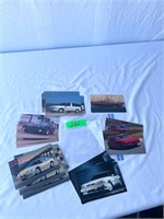 Pontiac Car Postcards 80's-90's