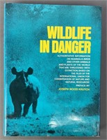 Wildlife in Danger Vintage Book 1969