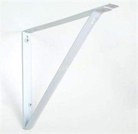 Everbilt 10-1/4"x1" 500 lbs. White Shelf Bracket