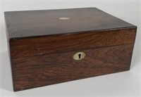 19TH C. ENGLISH TRAVEL BOX