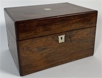 19TH C. ENGLISH TRAVEL BOX