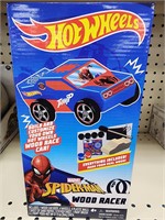 Hot Wheels spiderman wood racer