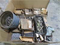 Pallet of bolts, nuts, misc.