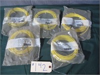 Qty 5 CUTLER HAMMER 4-PIN MICRO CABLE