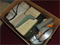 Box full of Vintage Camera's and Equipment