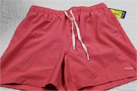 Huk Pink Swim Trunks size s