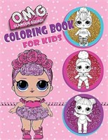 2PCS - O.M.G. Glamour Squad: Coloring Book For