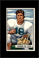1951 Bowman #27 Thurman McGraw RC NRMT to NM-MT+