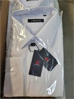 New J Benal dress shirt 17 1/2