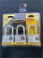 New Master Locks keyed alike