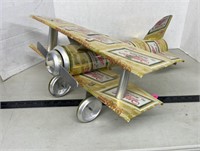 Miller Beer Can Airplane.  NO SHIPPING