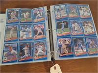 Binder of Donruss baseball cards 1989-91