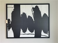 LARGE FRAMED CANVAS