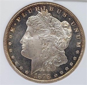 1878-CC $1 ANACS MS 65 DMPL Nice!