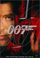 007 Tomorrow Never Dies 1997 original advance shee