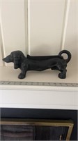 Cast iron dachshund
