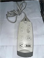 WHITE POWER STRIP