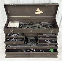 Vintage Machinist’s Tool Chest Full of Vintage