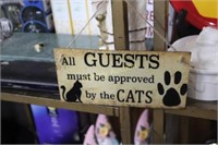 CAT APPROVAL SIGN