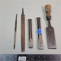 Chisel and File Lot