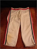 Game worn St Louis Cardinals baseball pants