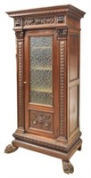 ITALIAN RENSAISSANCE REVIVAL CARVED BOOKCASE