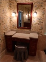 Master Bathroom Makeup Vanity ++