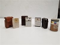 Four Antique Transistor Radios