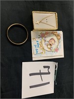 BABY RING, NECKLACE AND BRACELET