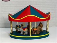 1990 Hallmark Merry Miniatures Carousel Set
