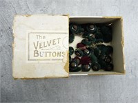 Vintage Velvet Buttons