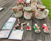 Christmas Pitchers, Figurines & More